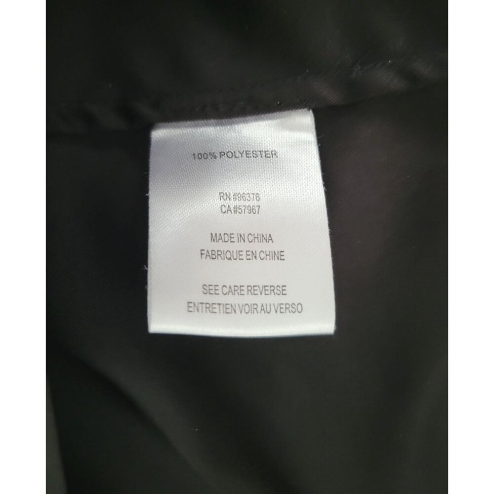 Samuel Dong Structural Ruffle Front Zip Blouse Ja… - image 4